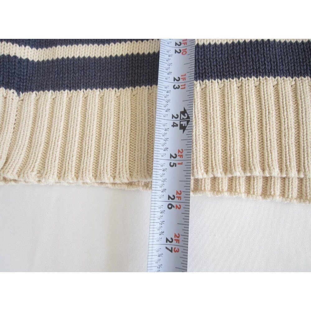 Vtg GAP Old Money Varsity Sweater Ivy Preppy V-Neck Academia Sz XL (MS48) Issue - Picture 4 of 9